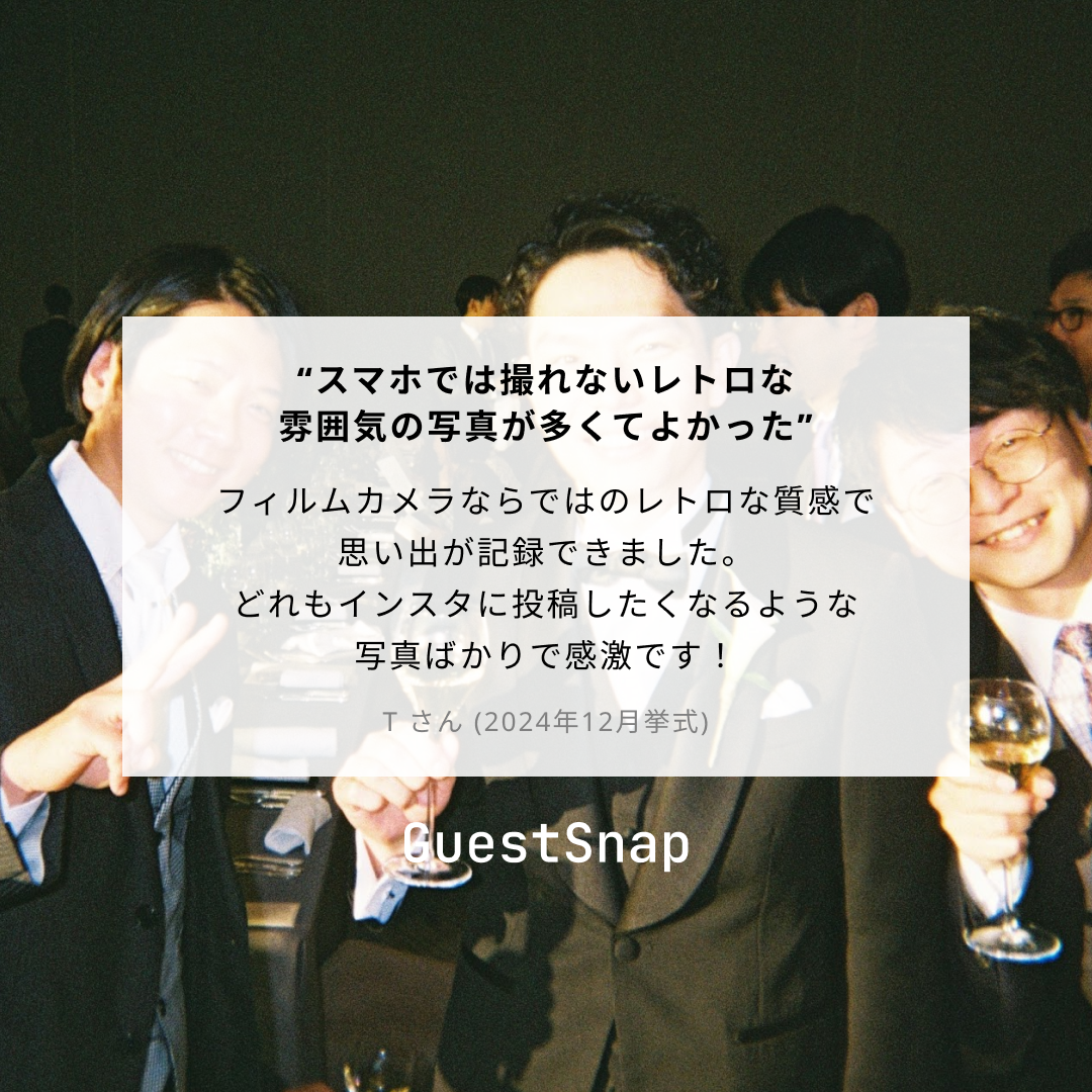 GuestSnap カメラ + 現像プラン